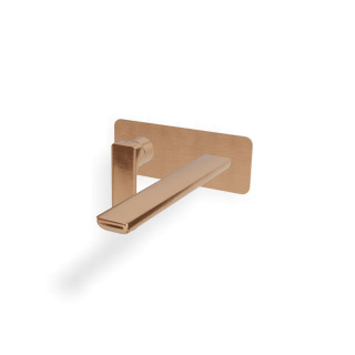 Treemme Hask Смеситель для раковины на 2 отверстия Brushed Rose Gold