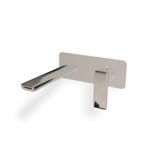 Treemme Hask Смеситель для раковины на 2 отверстия Polished Nickel