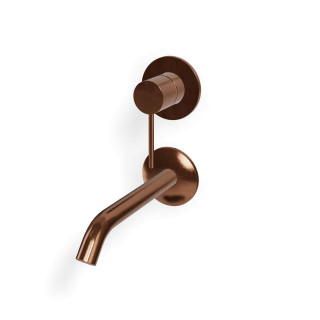 Treemme 40mm Смеситель для раковины на 2 отверстия Bronze-PVD