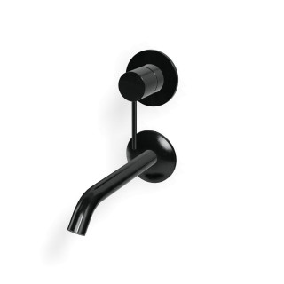 Treemme 40mm Смеситель для раковины на 2 отверстия Gun Metal-PVD