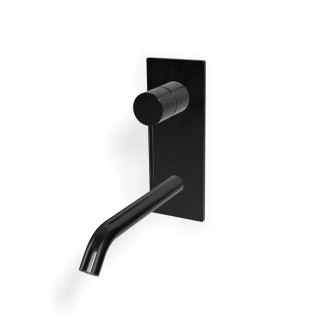 Treemme 40mm Смеситель для раковины на 2 отверстия Gun Metal-PVD