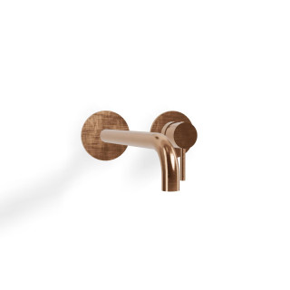 Treemme X-Change_Mono Смеситель для раковины, длина излива 23.5 см Brushed Rose Gold