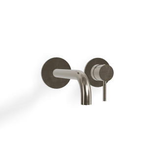 Treemme X-Change_Mono Смеситель для раковины, длина излива 17.5 см Brushed Nickel