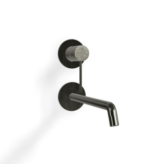 Treemme Up+ Смеситель для раковины, длина излива 23.4 см Brushed Black Chrome