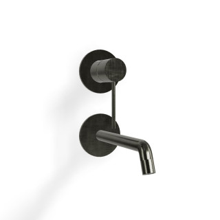 Treemme Up+ Смеситель для раковины, длина излива 18.4 см Brushed Black Chrome