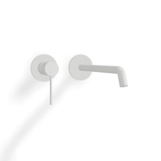 Treemme Up+ Смеситель для раковины, длина излива 23.5 см Matt White