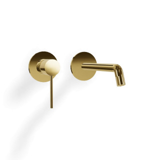 Treemme Up+ Смеситель для раковины, длина излива 17.6 см 24k Gold