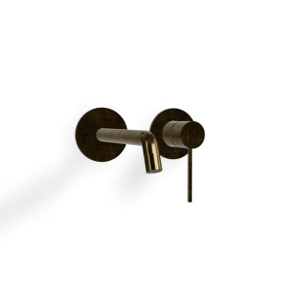 Treemme Up+ Смеситель для раковины, длина излива 18.5 см Brushed Burnished