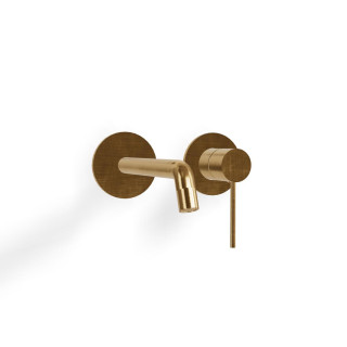 Treemme Up+ Смеситель для раковины, длина излива 18.5 см Brushed Gold