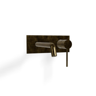 Treemme Up+ Смеситель для раковины, длина излива 18.2 см Brushed Burnished