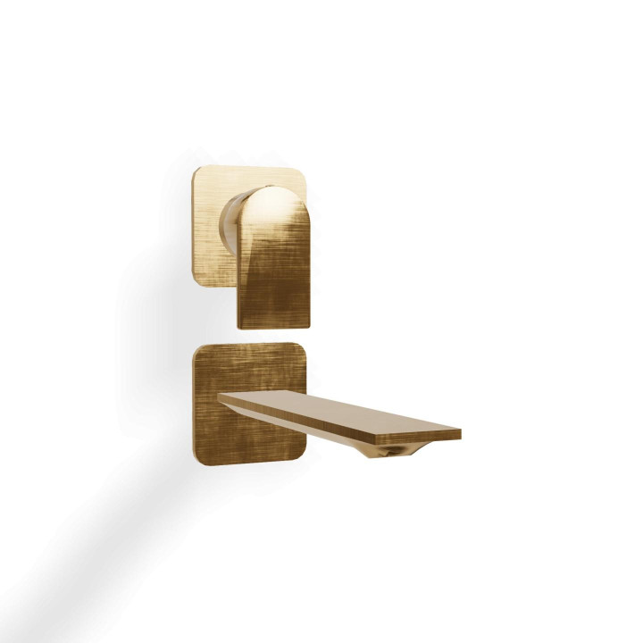 Смеситель Treemme RAN Brushed Gold, RWIT22D2DZ01