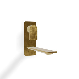 Treemme RAN Смеситель для раковины, длина излива 26.2 см Brushed Brass