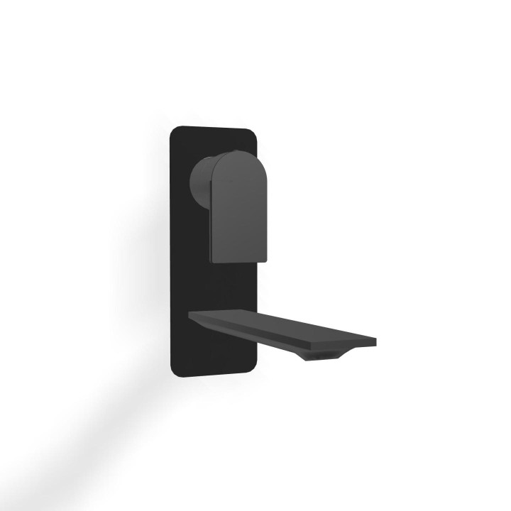 Смеситель Treemme RAN для раковины Matt Black, RWIT22B2NN01