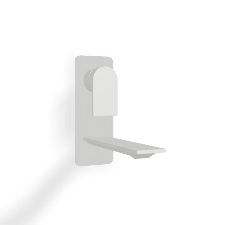 Смеситель для раковины Treemme RAN Matt White, RWIT22B2BB01