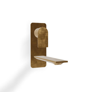 Treemme RAN Смеситель для раковины, длина излива 21.2 см Brushed Gold