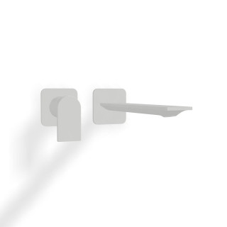 Treemme RAN Смеситель для раковины, длина излива 26.5 см Matt White