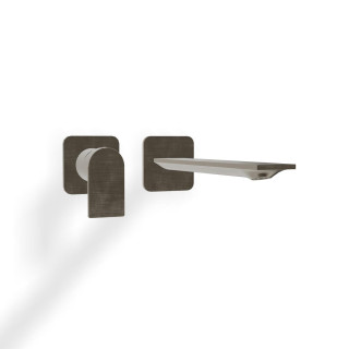 Treemme RAN Смеситель для раковины, длина излива 26.5 см Brushed Nickel