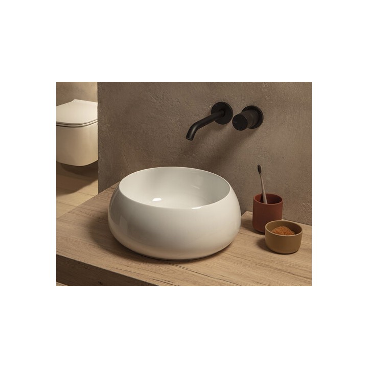 Раковина Globo T-Edge 35 см белая, TE035BI