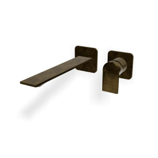 Treemme RAN Смеситель для раковины, длина излива 26.5 см Brushed Burnished