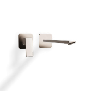 Treemme PA36 Смеситель для раковины, длина излива 25.2 см Polished Black Chrome