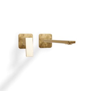 Treemme PA36 Смеситель для раковины, длина излива 25.2 см Brushed Gold