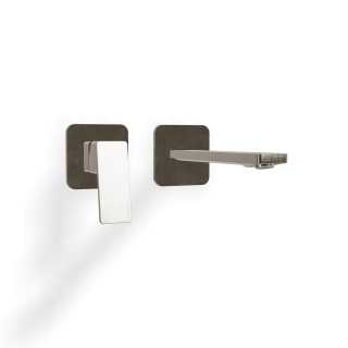 Treemme PA36 Смеситель для раковины, длина излива 20.2 см Brushed Nickel