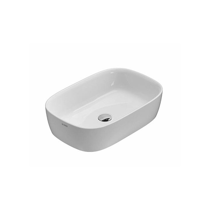 Раковина Globo Genesis 60x40 см белый, GE045BI