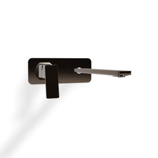 Treemme PA36 Смеситель для раковины, длина излива 24.8 см Polished Black Chrome