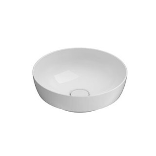 Globo T-Edge Раковина встраиваемая 37x37x14 см белый глянцевый Ceraslide – Bataform