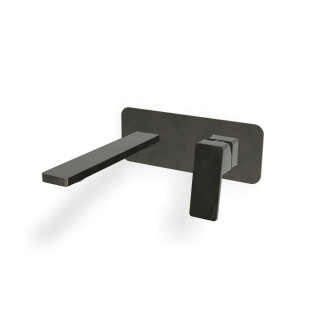 Treemme PA36 Смеситель для раковины, длина излива 19.8 см Brushed Black Chrome