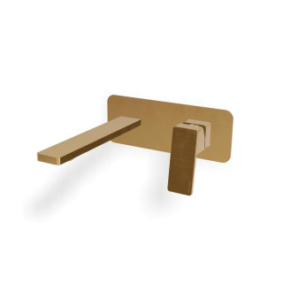 Treemme PA36 Смеситель для раковины, длина излива 19.8 см Brushed Gold