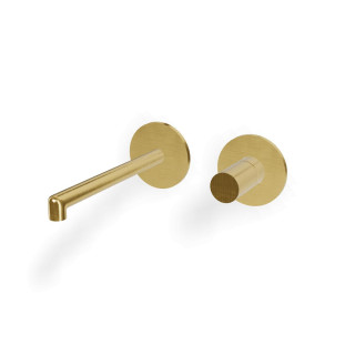 Treemme T30 Смеситель для раковины, длина излива 18.8 см Brushed Brass