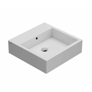 Подвесная раковина Globo Stone 50 см белая, SCQ51BI