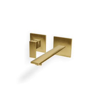 Treemme Q30 Смеситель для раковины, длина излива 21 см Brushed Brass