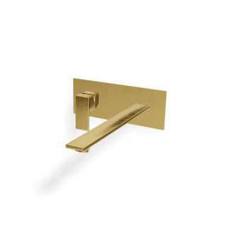 Treemme Q30 Смеситель для раковины, длина излива 24 см Brushed Brass