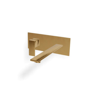 Treemme Q30 Смеситель для раковины, длина излива 20 см Brushed Gold