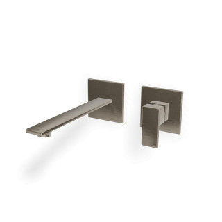 Treemme Q30 Смеситель для раковины, длина излива 21 см Brushed Nickel