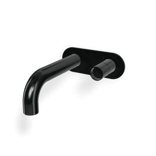 Treemme Watertube Смеситель для раковины, длина излива 24 см Gun Metal-PVD