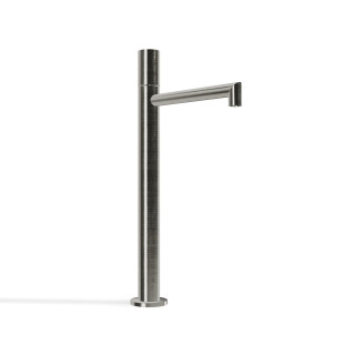 Treemme 28mm Смеситель для раковины высокий 32.6 см Brushed Stainless Steel