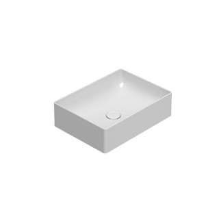 Globo T-Edge Раковина накладная 50x37x14 см белый глянцевый