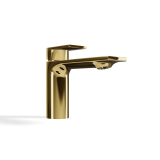 Treemme RAN Смеситель для раковины низкий 14.3 см 24k Gold