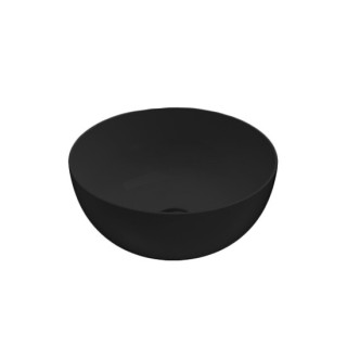 Globo T-Edge Раковина накладная 37x37x16 см черный матовый (Matt Black, Nero Opaco) Ceraslide – Bataform