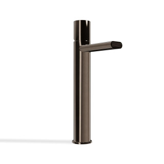 Treemme NANOtech Смеситель для раковины высокий 30.4 см Polished Black Chrome