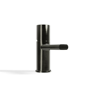 Treemme NANOtech Смеситель для раковины низкий 14.7 см Brushed Black Chrome