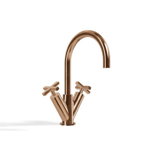 Treemme Line Смеситель для раковины Brushed Rose Gold