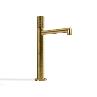 Treemme T30 Смеситель для раковины высокий 25 см Brushed Brass