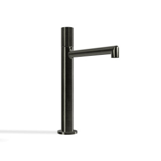 Treemme T30 Смеситель для раковины высокий 25 см Brushed Black Chrome