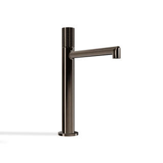 Treemme T30 Смеситель для раковины высокий 25 см Polished Black Chrome