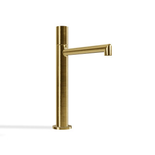 Treemme T30 Смеситель для раковины высокий 25 см Brushed Brass