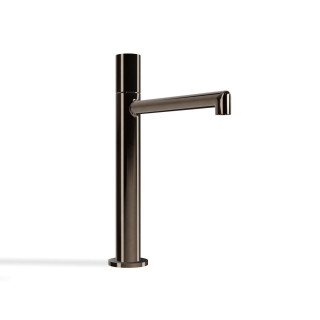 Treemme T30 Смеситель для раковины высокий 25 см Polished Black Chrome